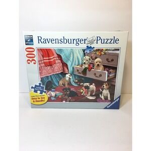 RAVENSBURGER Jigsaw Puzzle "MISCHIEF MAKERS"  300 Pcs - 27" x 20" Complete / LN